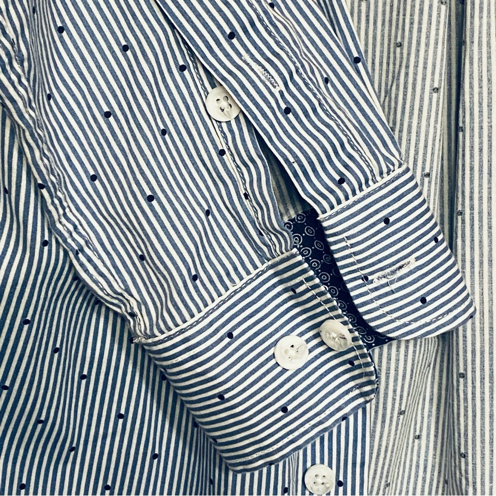 Medium Cotton Blend Long sleeve Men’s Shirt by Rue Saint-Patrick Montreal - Picture 4 of 9